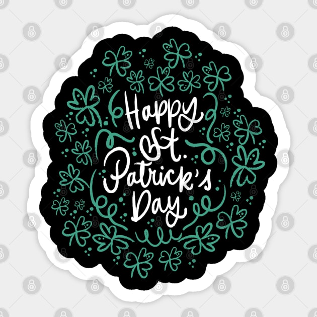 Happy Saint Patricks Day Sticker by ShirtsShirtsndmoreShirts